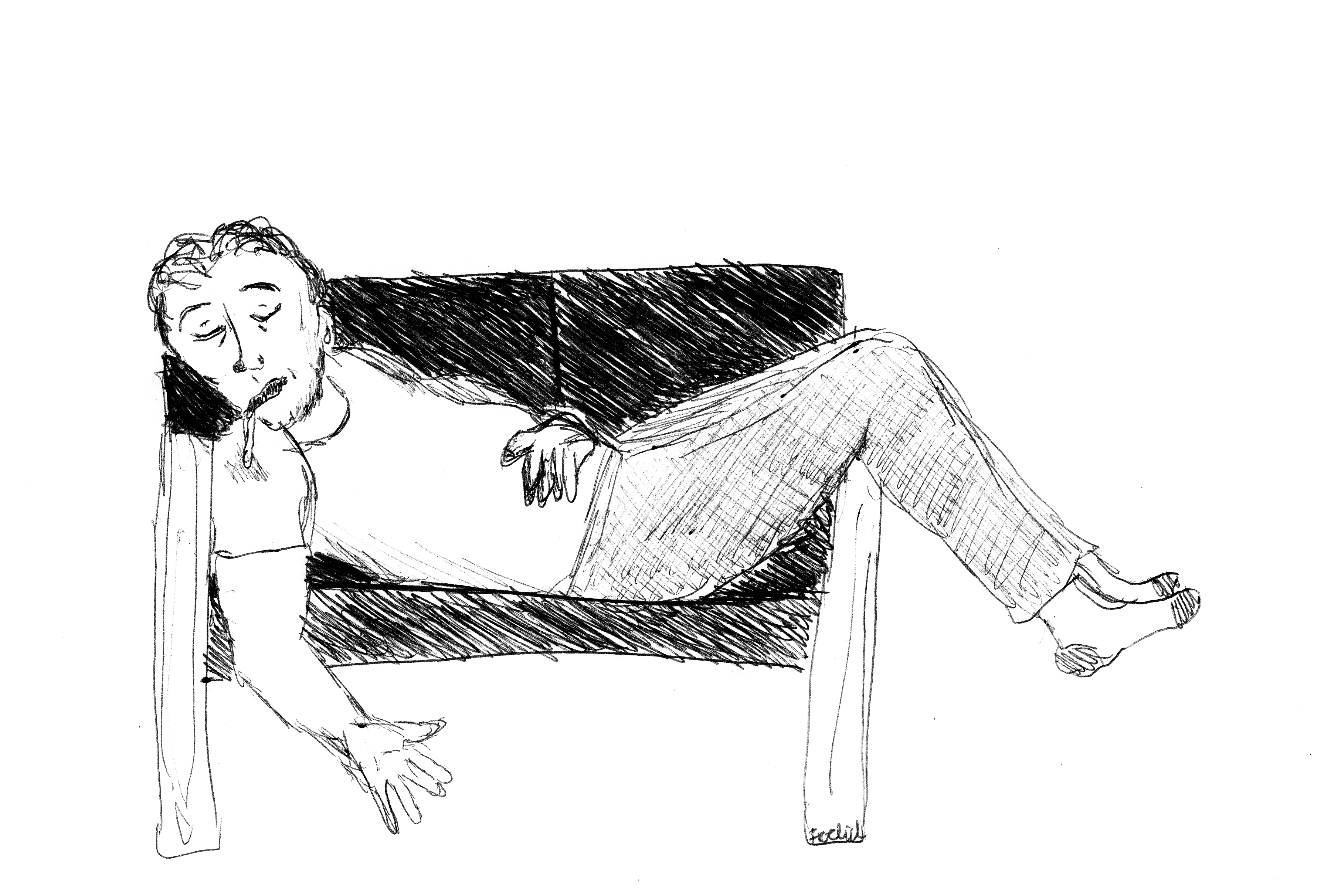 Why did you let me sleep on the couch again