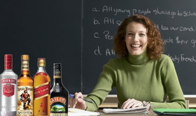Professor always drunk for class