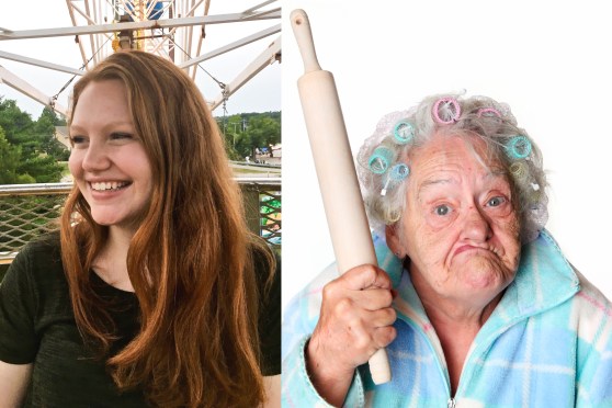 Aging Woman Thrilled to be Desired Less